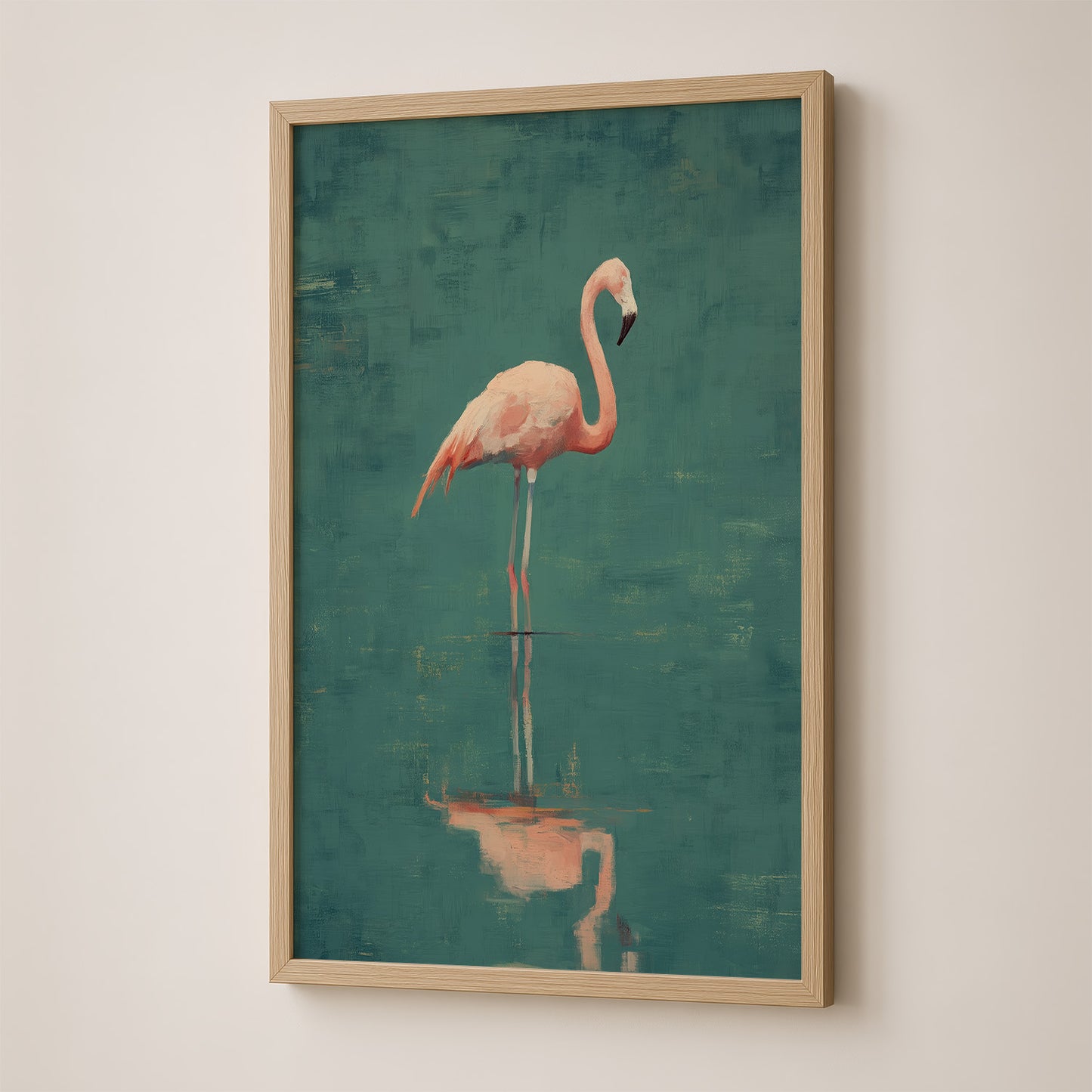 Flamingo Reflection