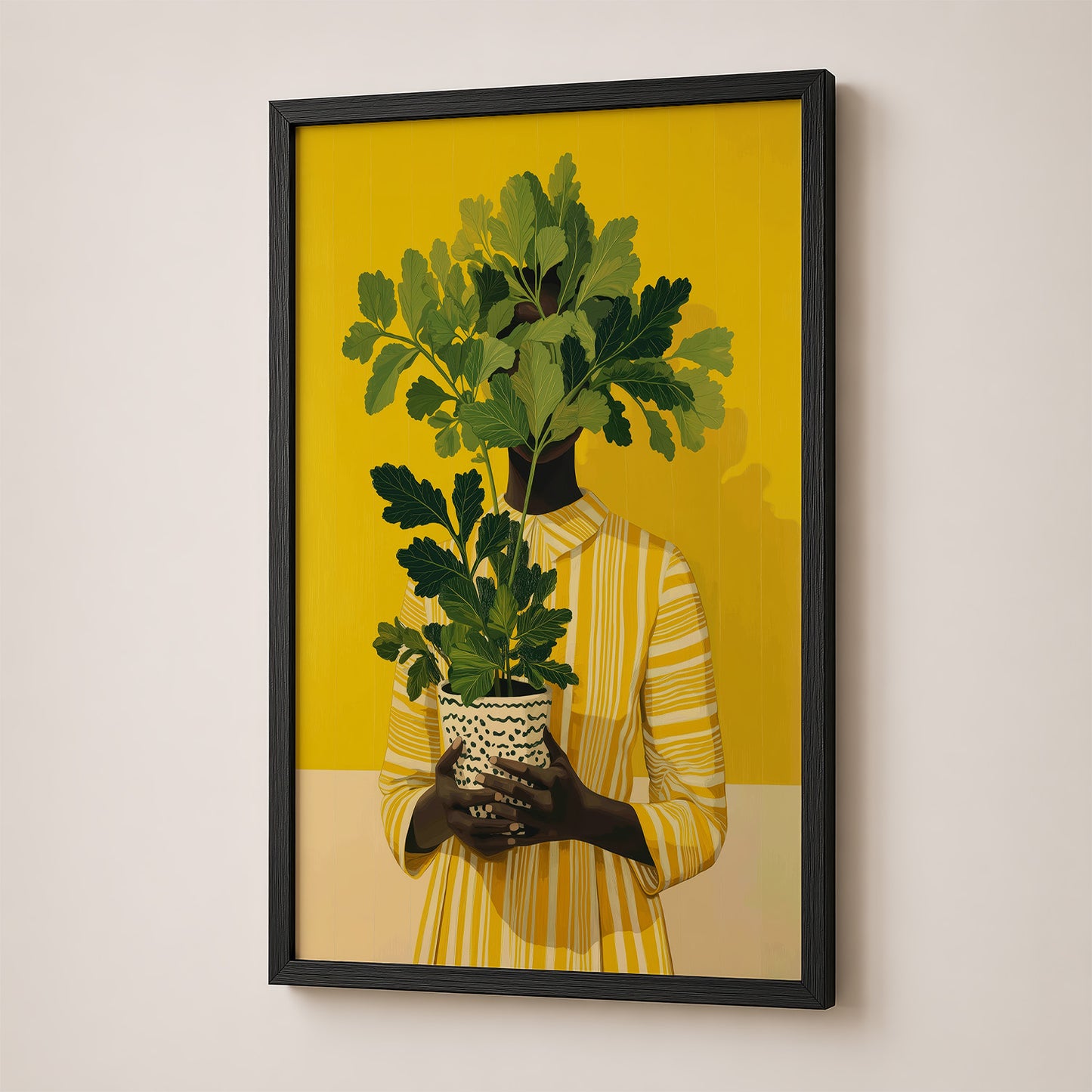 Behind the Leaves