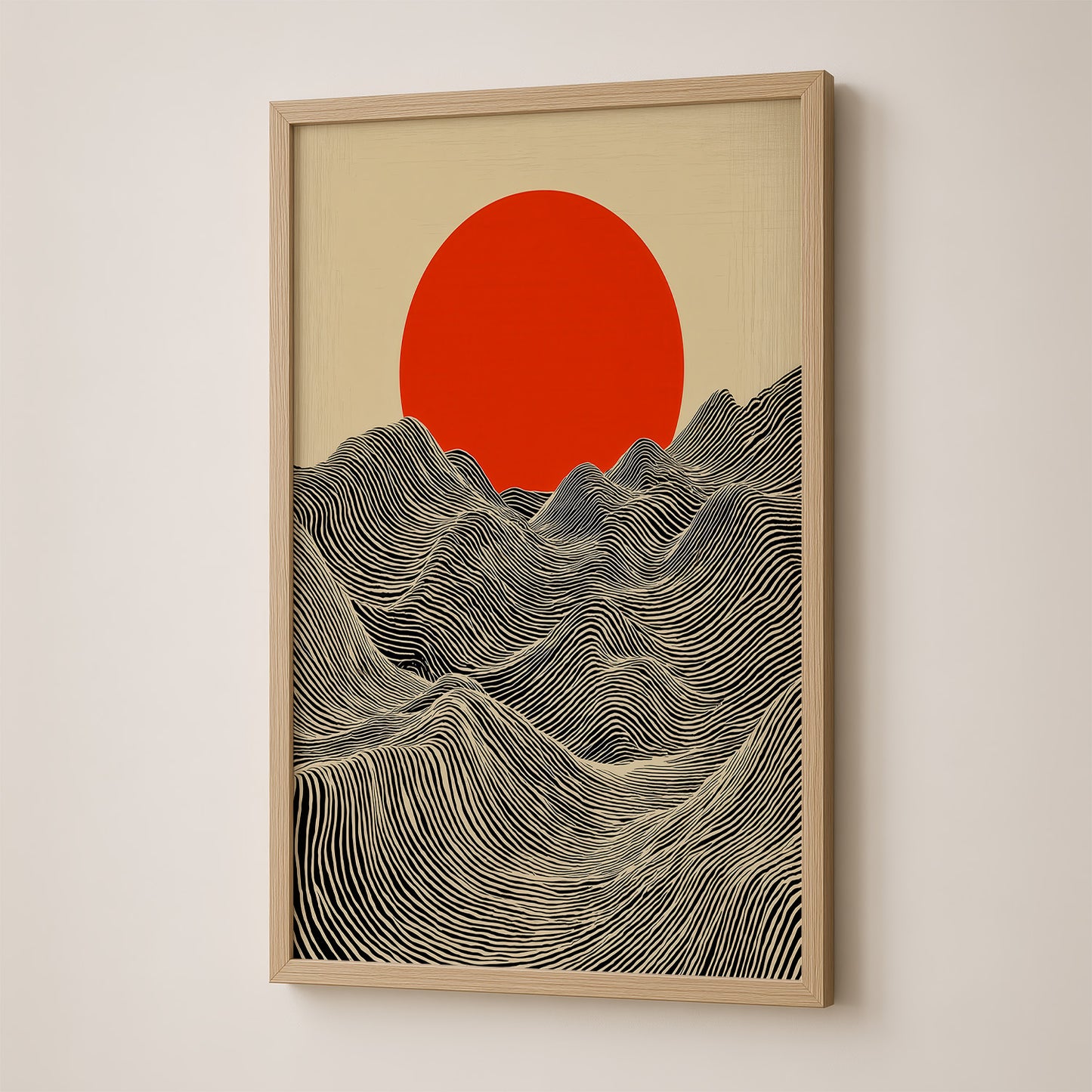 Sun Over the Peaks