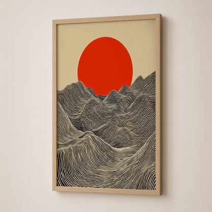 Sun Over the Peaks