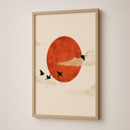 Birds at Dusk