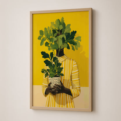 Behind the Leaves