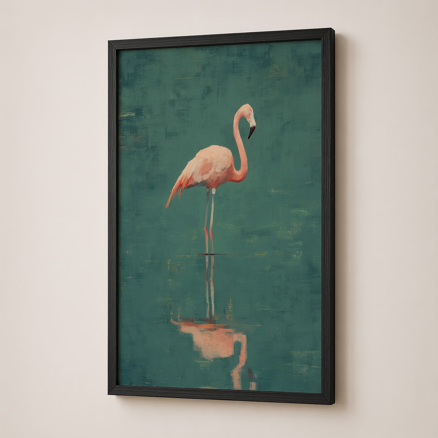 Flamingo Reflection