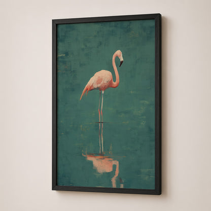 Flamingo Reflection