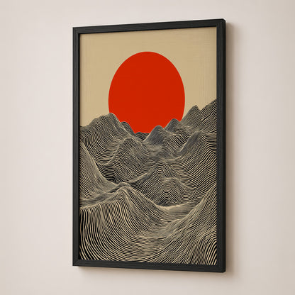 Sun Over the Peaks