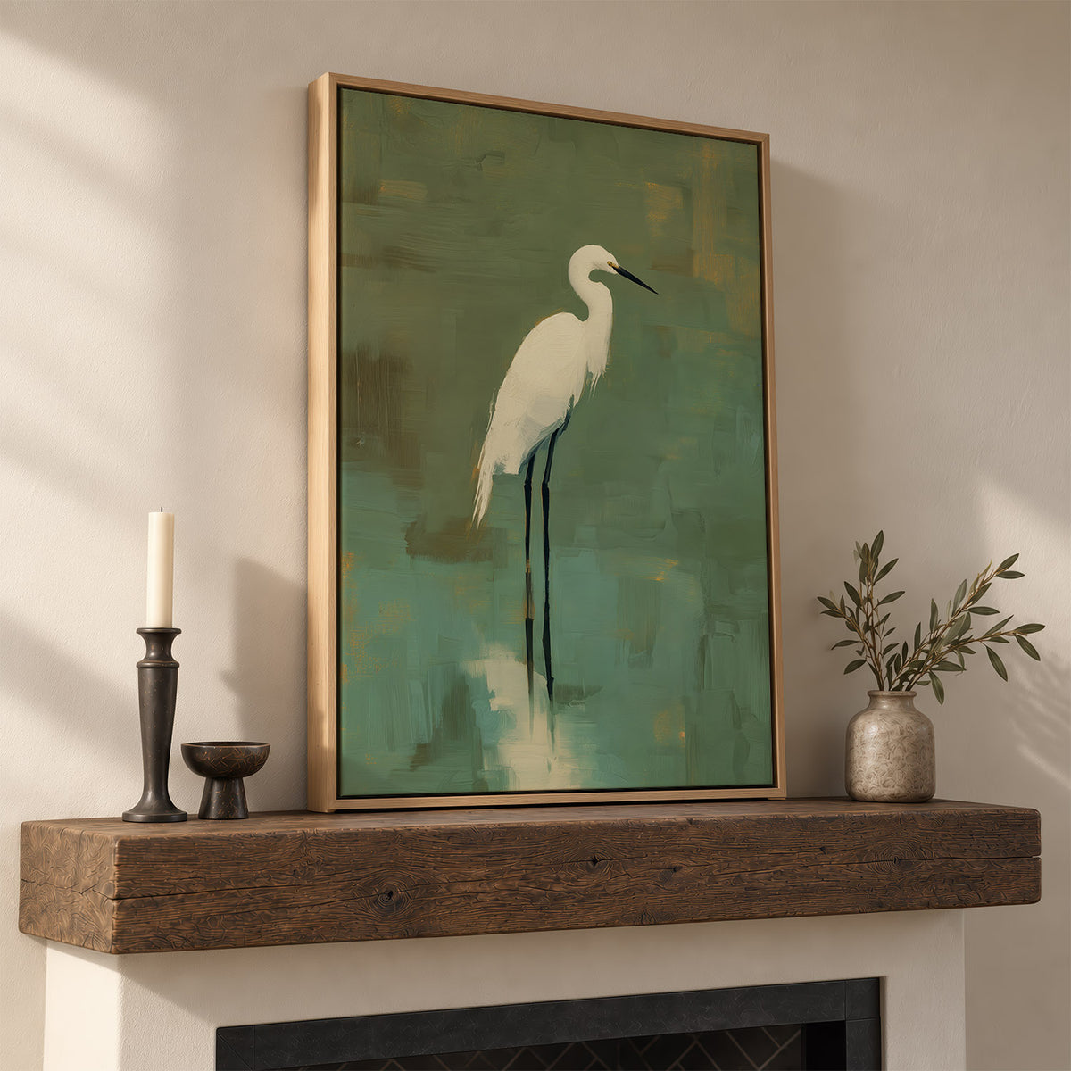 Emerald Egret