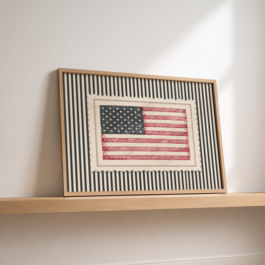 Americana Stamp