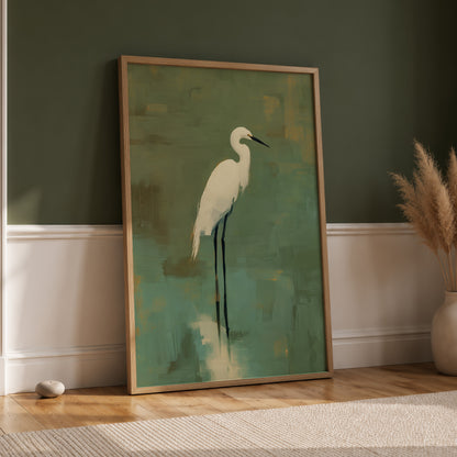 Emerald Egret