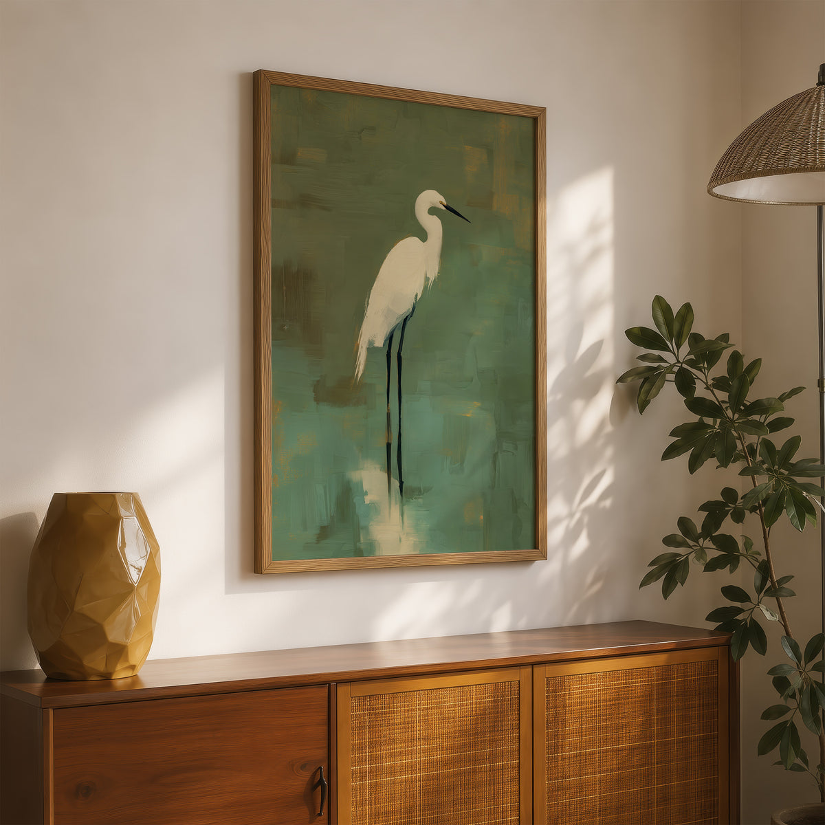 Emerald Egret