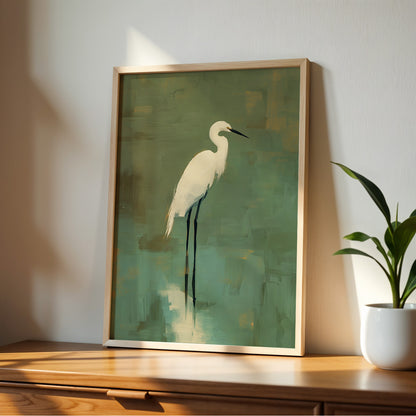 Emerald Egret