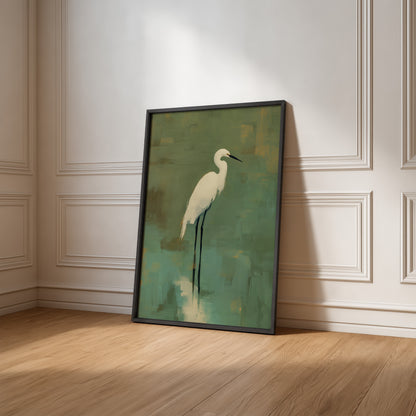 Emerald Egret