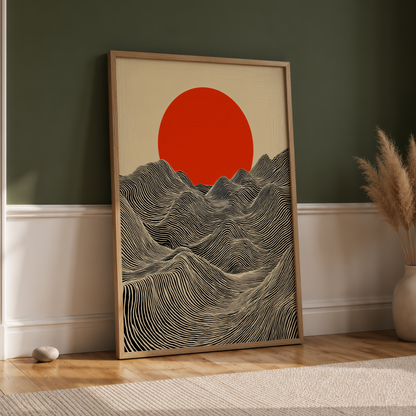 Sun Over the Peaks