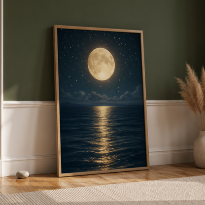 Moonlit Sea