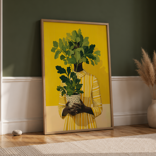 Behind the Leaves