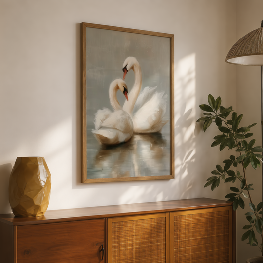 Graceful Swans