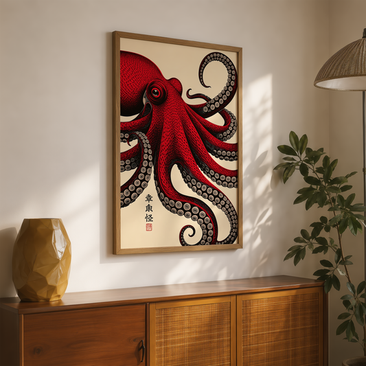 Crimson Octopus