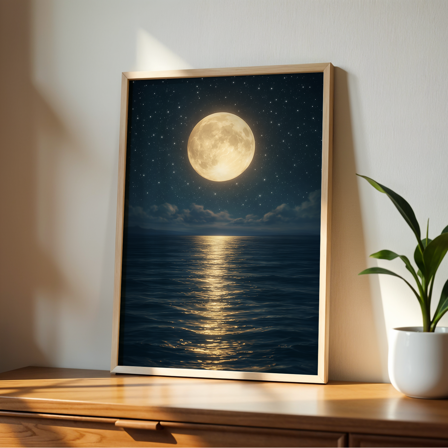 Moonlit Sea