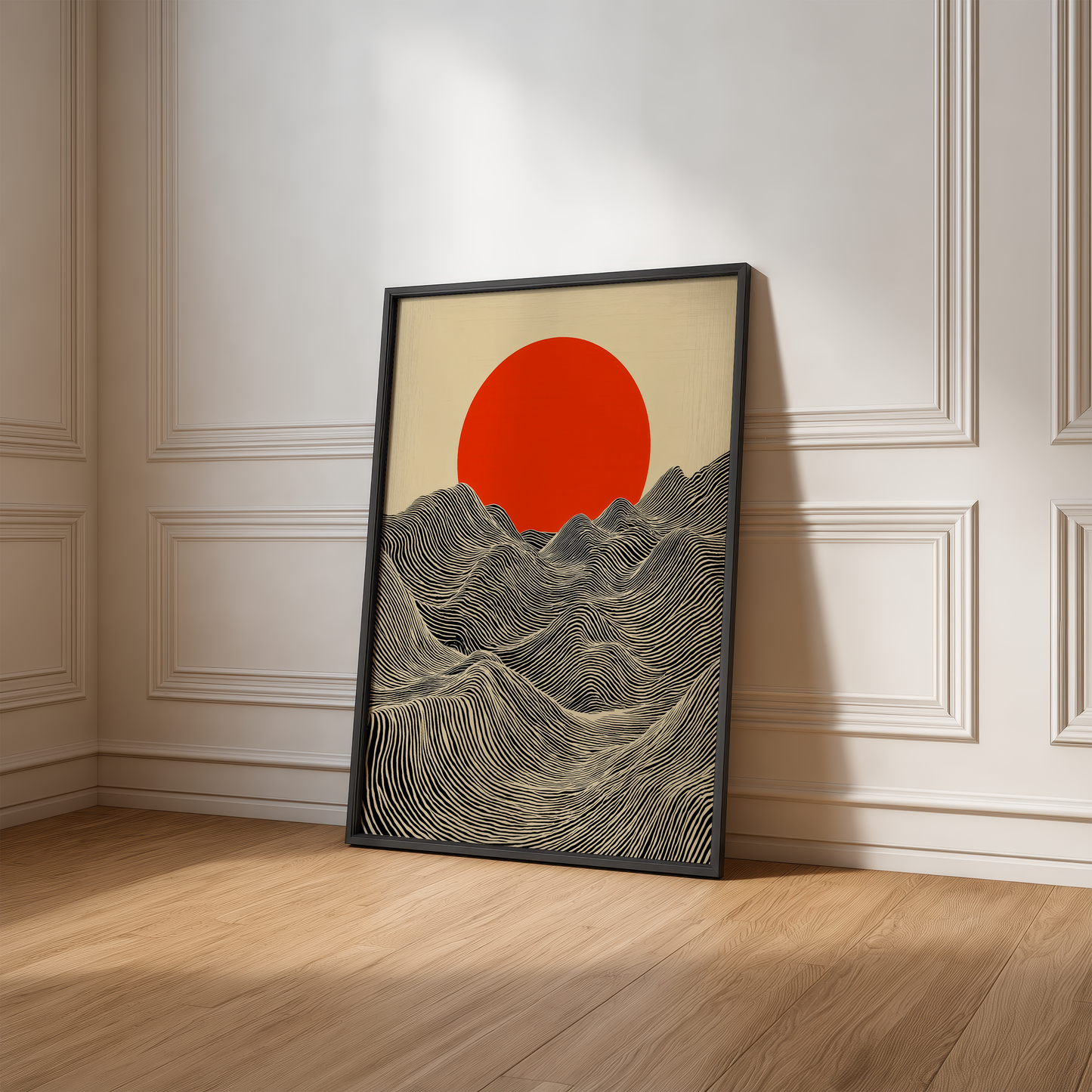 Sun Over the Peaks