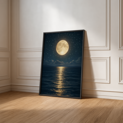 Moonlit Sea