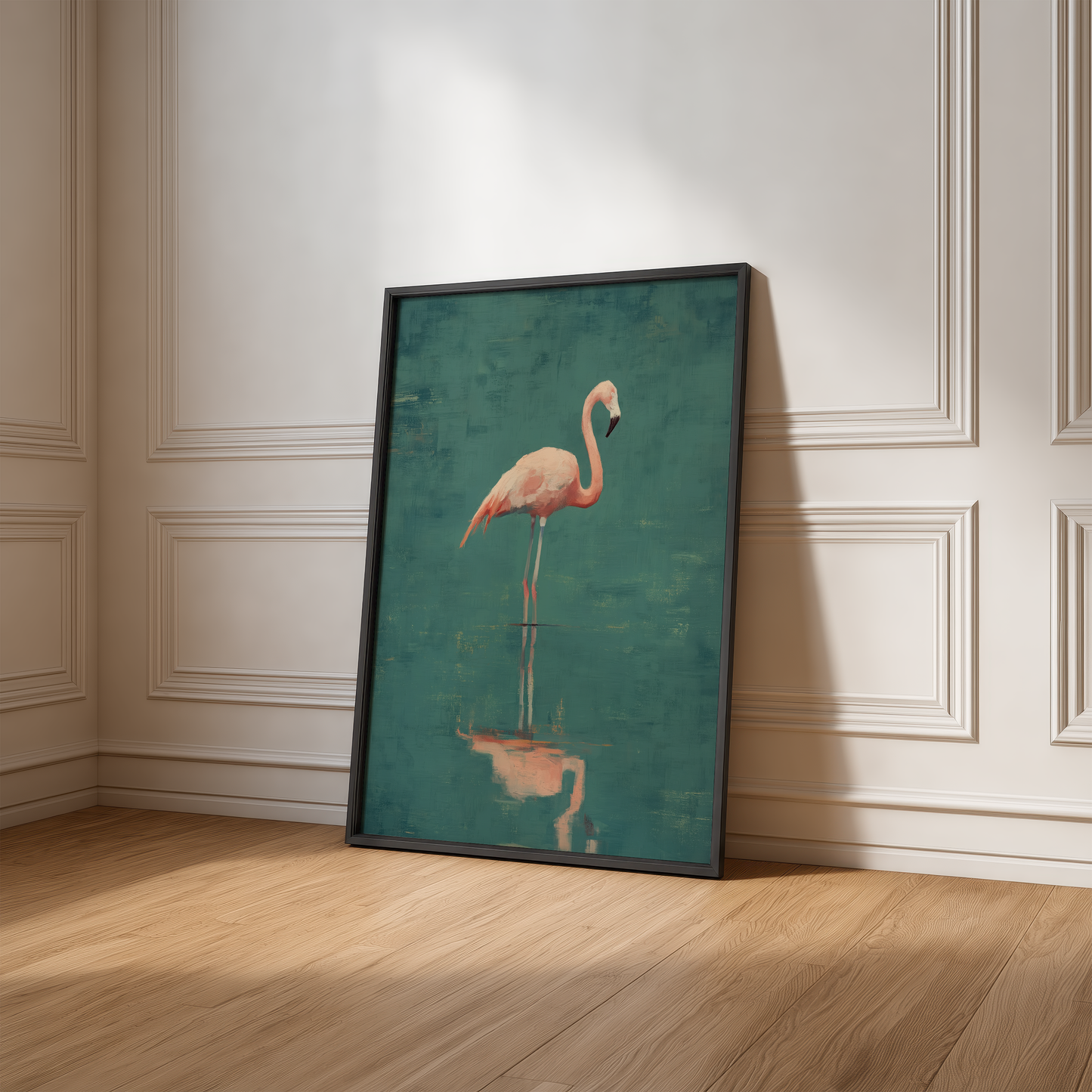 Flamingo Reflection