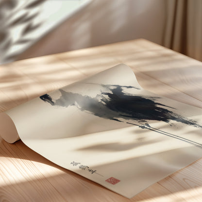 Crane and Ink