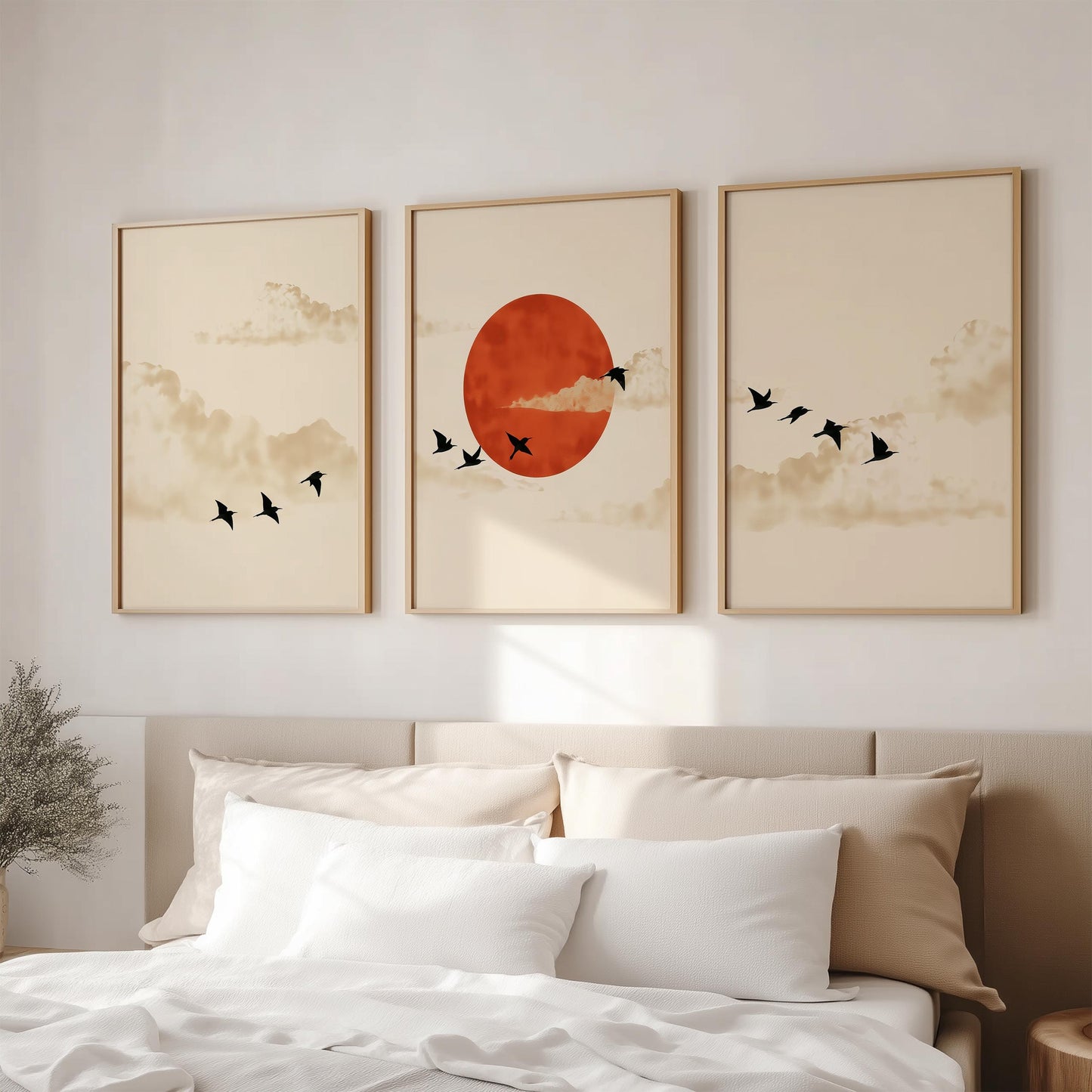 Birds at Dusk